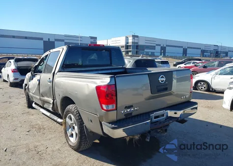 2007 Nissan Titan Se из США, поврежденный, VIN 1N6BA07BX7N226425